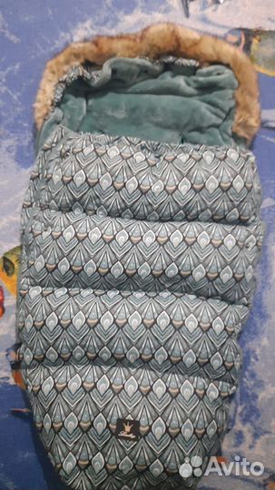 Зимний конверт в коляску