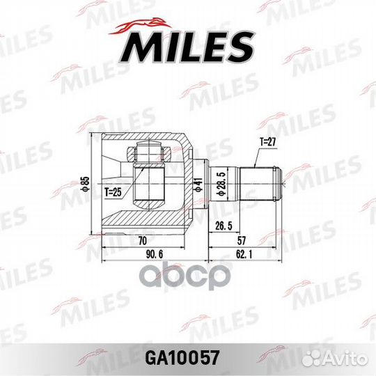 ШРУС hyundai sonata EF IV/KIA magentis 2.0 99-0