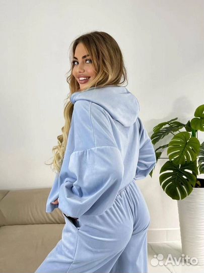 Мягкий костюм бархат