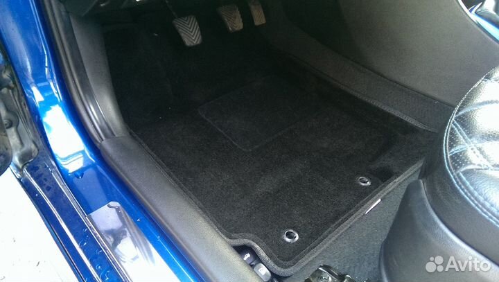 Ворсовые коврики Hyundai Solaris 2/Kia Rio 4 с 17г