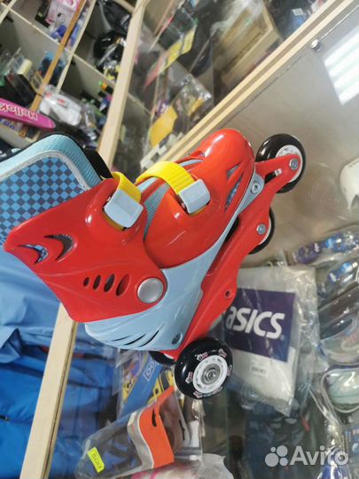 Роликовые коньки детские раздвижные