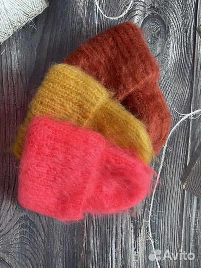 Шапки из мохера