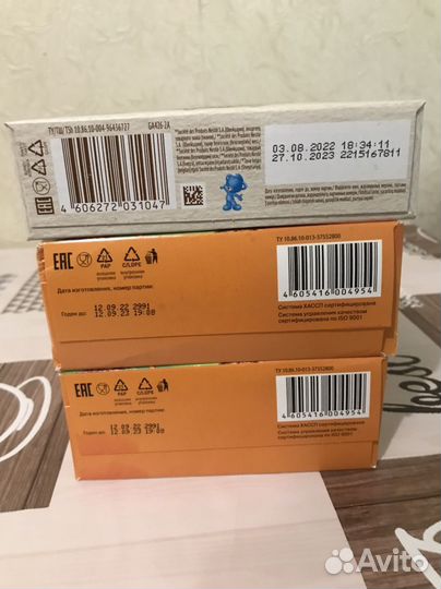 Каши гречневые Винни и Nestle