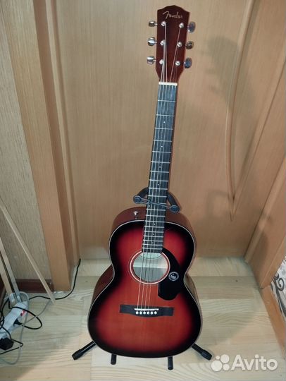 Гитара Fender CP-60S Parlor-SB