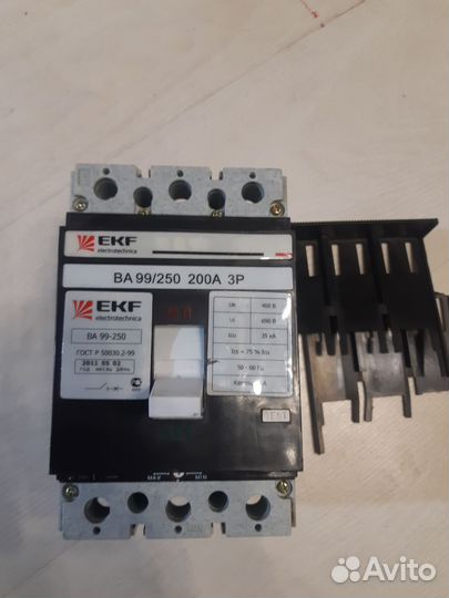 Выключатель автоматический ва04-35Про 250с 125 А