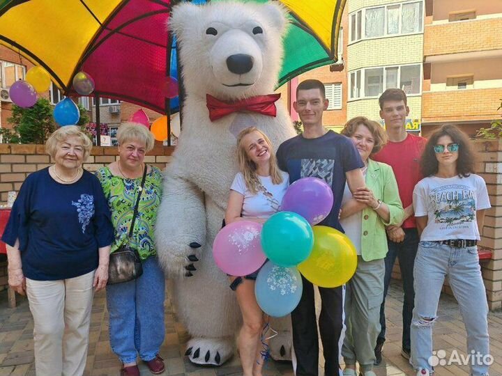 Белый медведь 3 метра