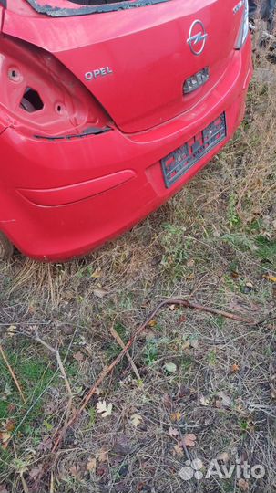 Бампер задний opel corsa