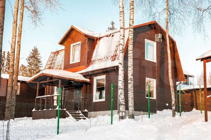 Коттедж 110 м² на участке 15 сот.