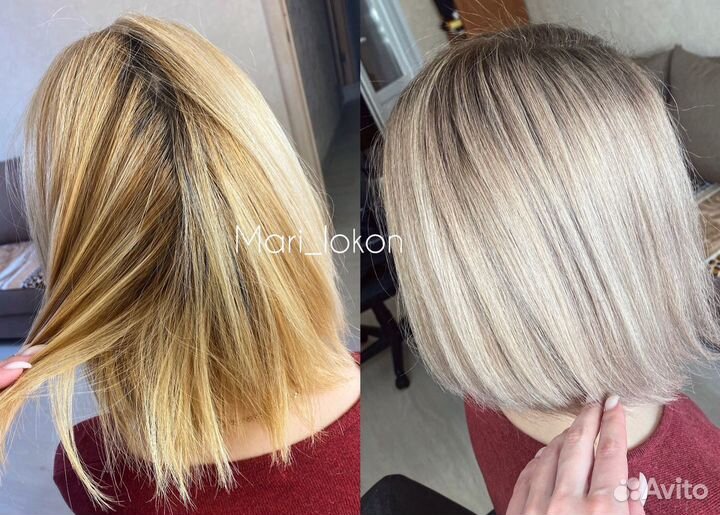 Окрашивание и стрижки