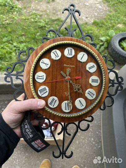 Часы настенные янтарь СССР