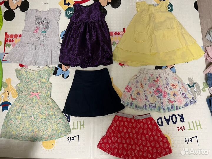 Вещи на девочку 3-4года пакетом