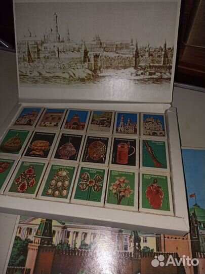 Два набора спичек Московский Кремль