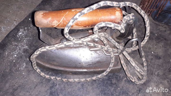 Утюг 1954г СССР рабочий ретро винтаж