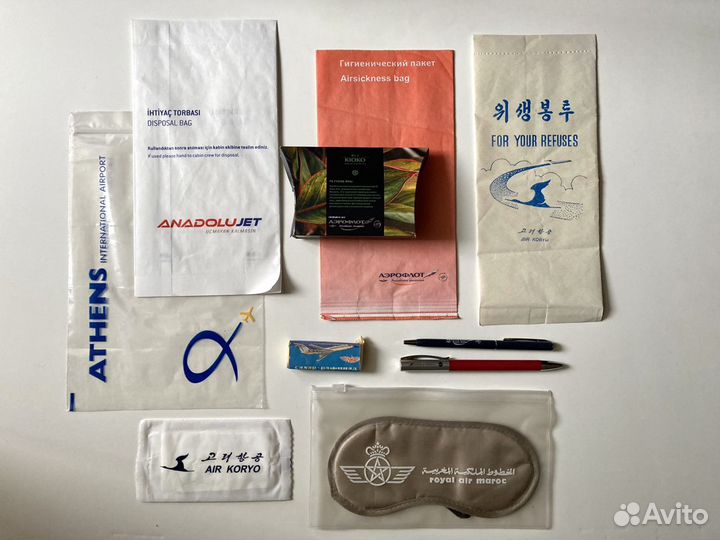 Вещи с логотипом авиакомпаний