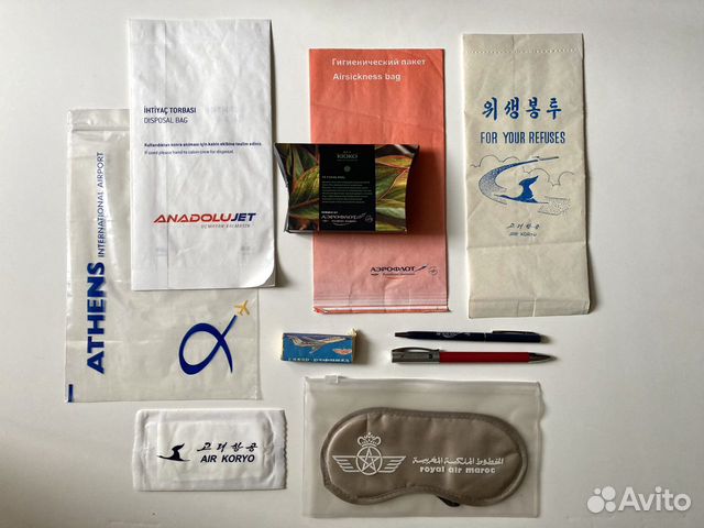 Вещи с логотипом авиакомпаний