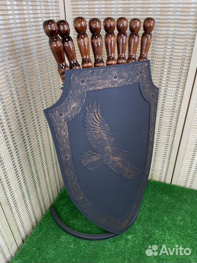Подставка для шампуров Щит-Орел