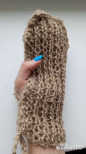 Мочалка натуральная из джута