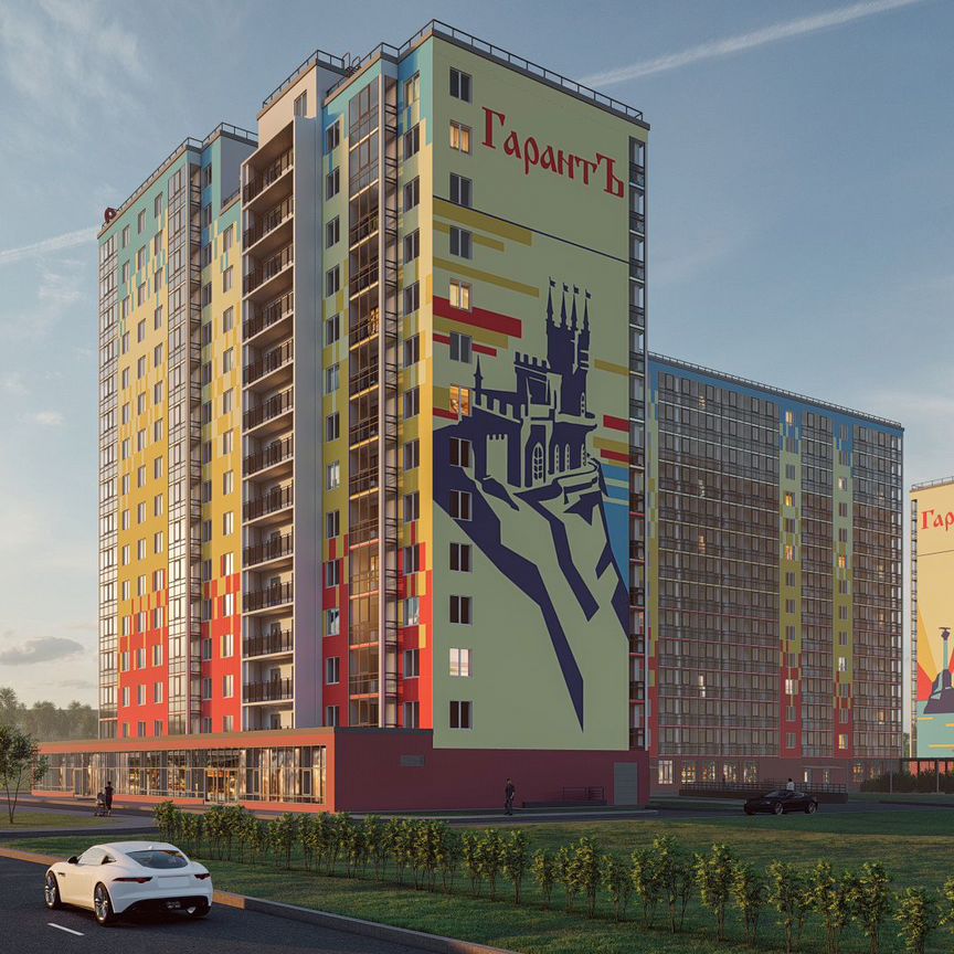 1-к. квартира, 50,1 м², 2/15 эт.