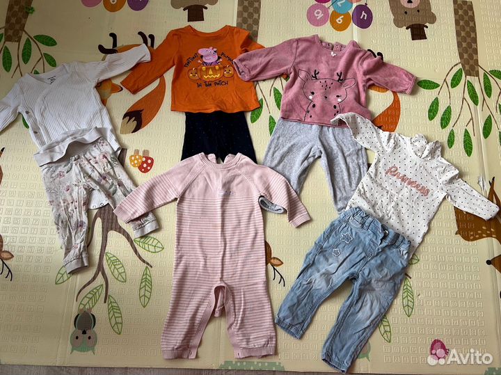 Пакет вещей для девочки