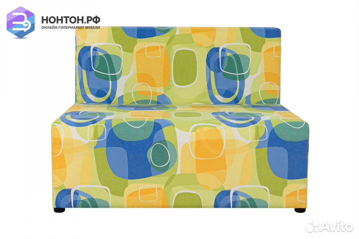 Диван еврокнижка Умка желто-голубой