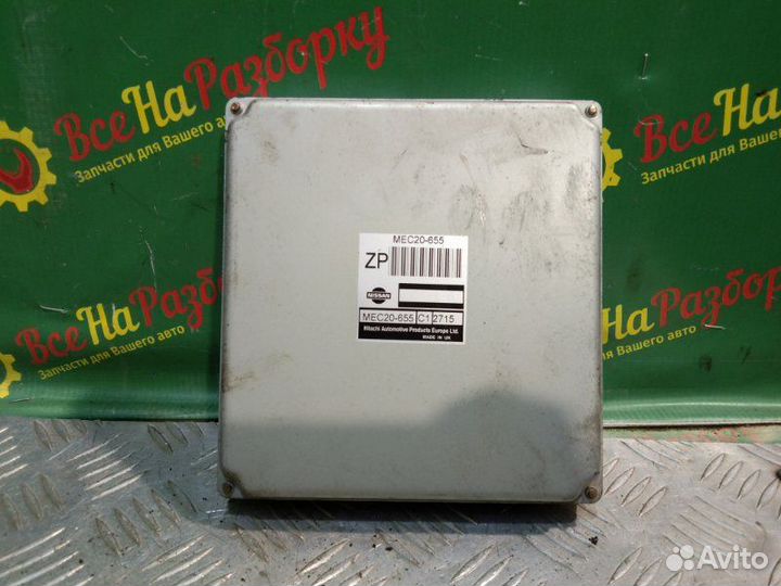 Эбу блок управления двигателем Nissan Almera N16