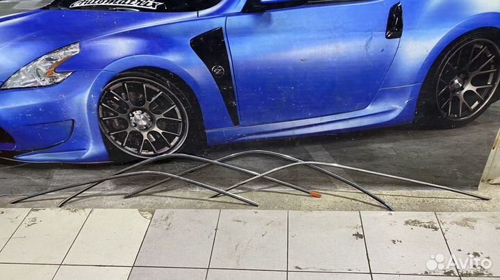 Молдинги стекол Mercedes W140