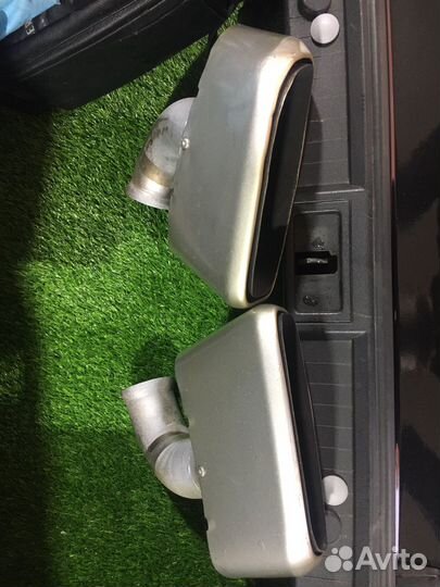 Насадка на глушитель porsche cayenne