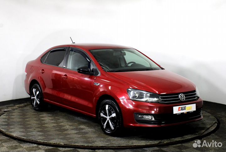 Volkswagen Polo 1.6 AT, 2018, 103 000 км