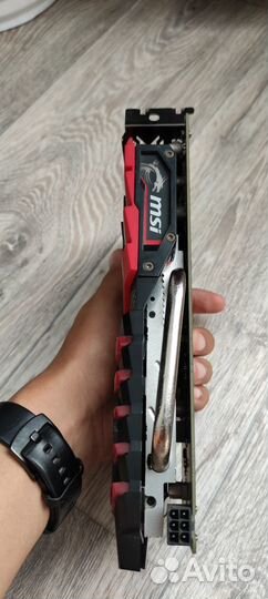 Видеокарта MSI gtx 1050 ti gaming X 4Gb