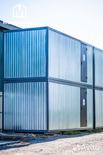 Бытовка с усиленными конструкциями. Рассрочка