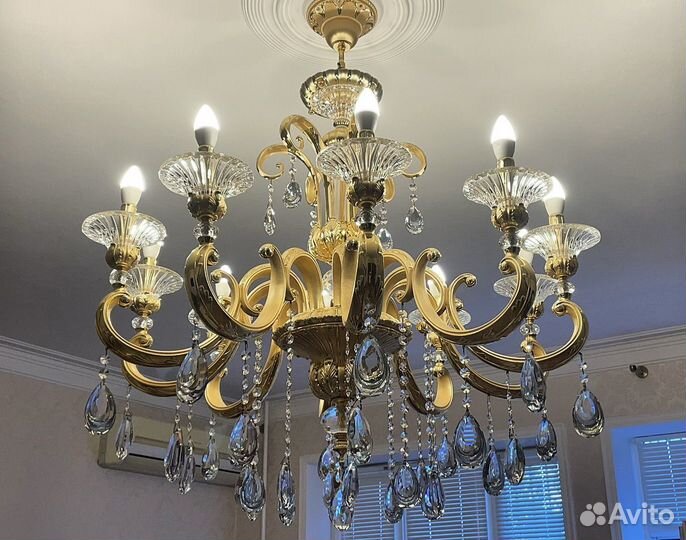 Люстра хрустальная