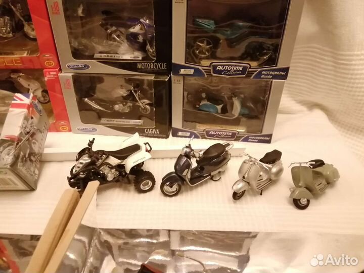 Модели мотоциклов 1:18