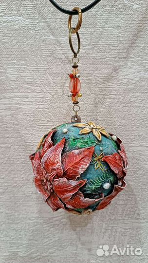 Шар интерьерный ручной работы