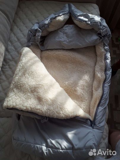 Теплый конверт в коляску