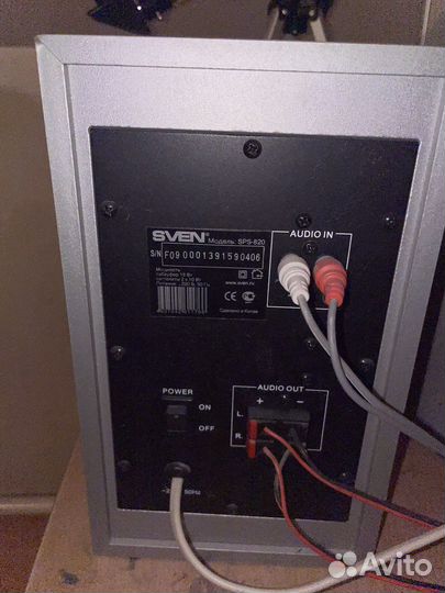 Колонки sven sps 820 и колонки genius