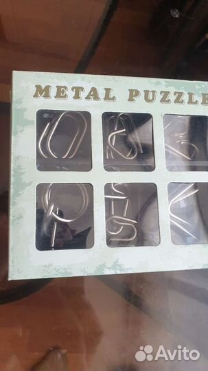 Маталлическая головоломка набор