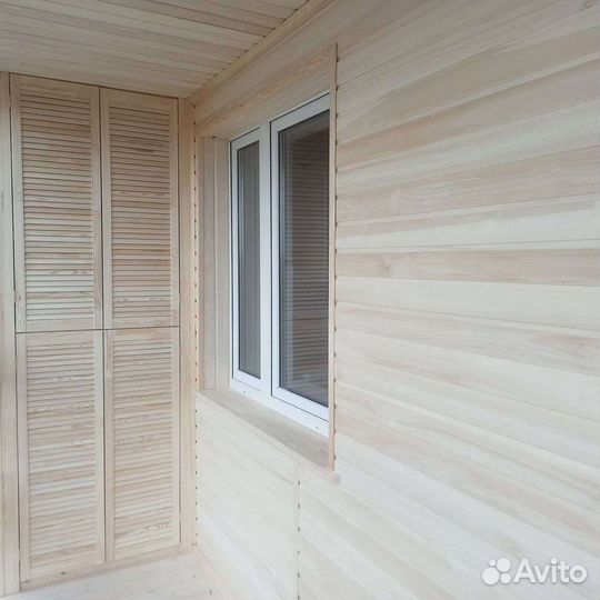 Утепление и обшивка балконов