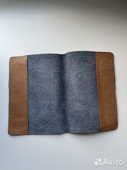 Обложка на паспорт натуральная кожа