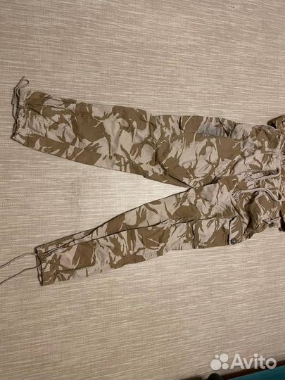 Военный костюм Англия камуфляж песок