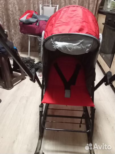 Коляска санки