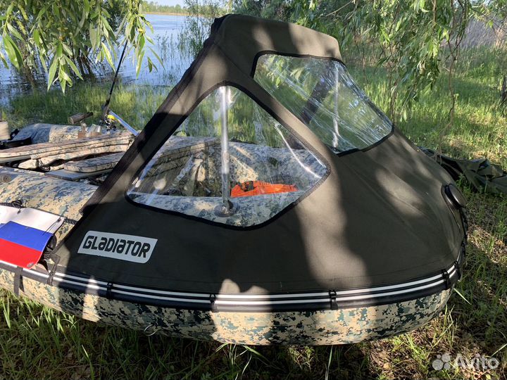 Носовые тенты на лодки пвх