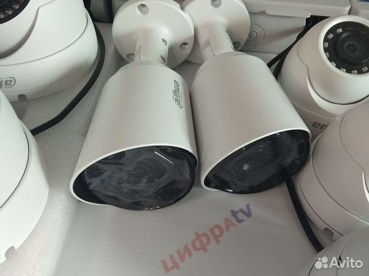 Видеонаблюдение Dahua 16 камер варио