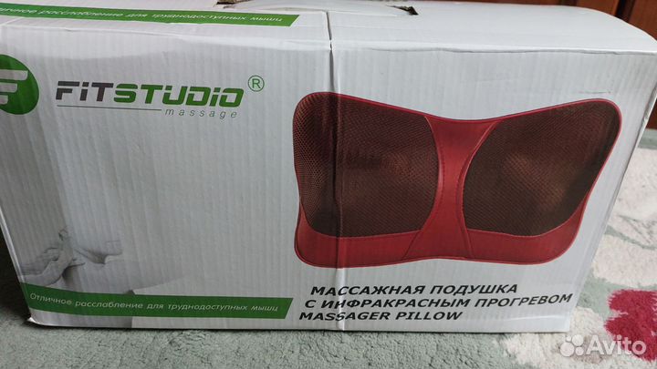 Массажная подушка с инфакрасным прогревом