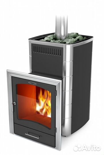 Печь Для Бани Калина II Inox