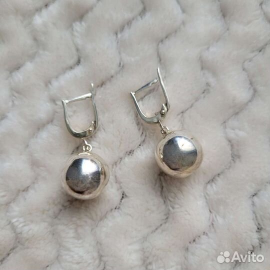 Серебряные серьги
