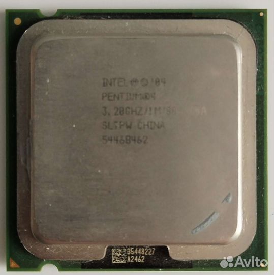 Старые процессоры Intel Pentium