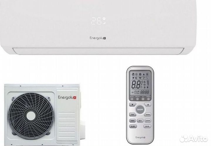 Сплит система с установкой