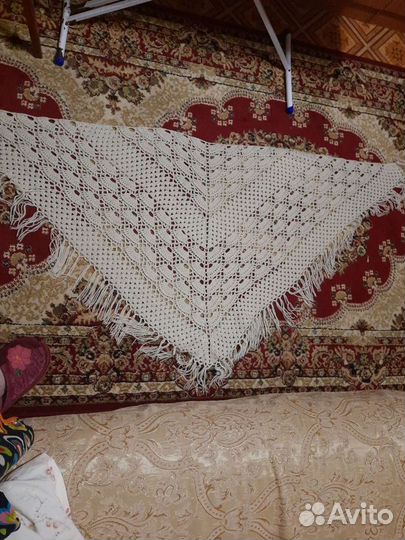 Вязаный платок