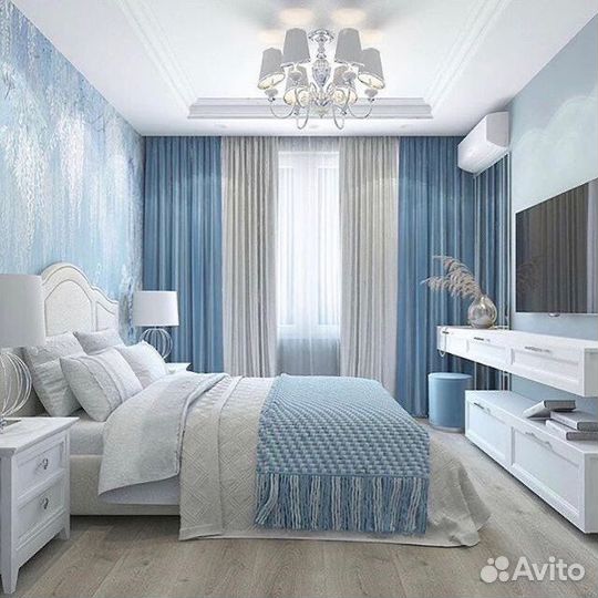 Пошив и ремонт штор, выезд на замеры