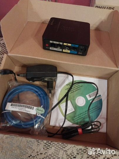 Адаптер для VoIP телефонии Cisco SPA 122 black